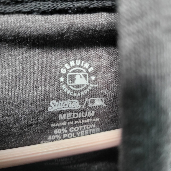 Stitches Cooperstown Baltimore Orioles Embroidered Hoodie Gray Orange Medium NWT - Picture 4 of 5